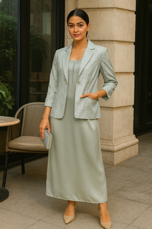 2-Piece Formal Co-Ord Set for Effortless Elegance