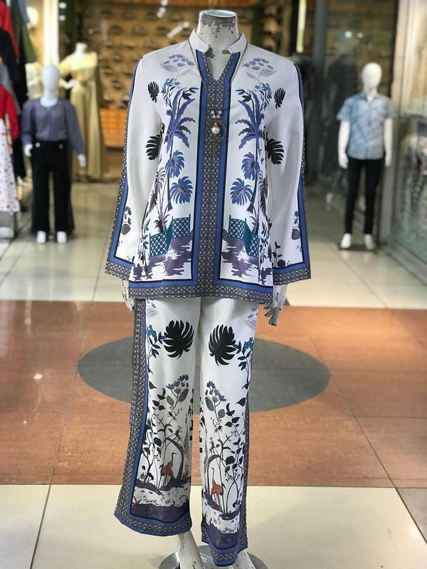 Botanical Luxe – 2-Piece Printed Suit